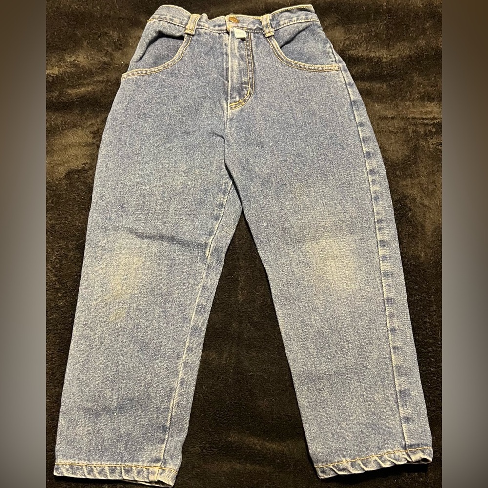 *True Vtg 80s 90s Guess size 5 Kids Blue Denim Jeans - Picture 3 of 8